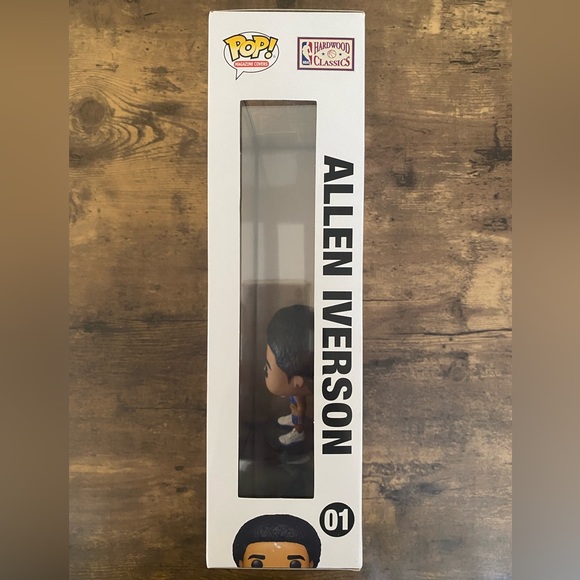 Funko Pop! NBA COVER SLAM! ALLEN IVERSON #1! NEW - Picture 3 of 6